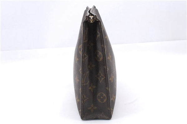 Authentic Louis Vuitton Monogram Poche Toilette 26 M47542 Cosmetics Pouch 5831E