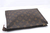 Authentic Louis Vuitton Monogram Poche Toilette 26 M47542 Cosmetics Pouch 5831E