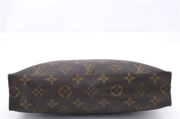 Authentic Louis Vuitton Monogram Poche Toilette 26 M47542 Cosmetics Pouch 5831E