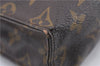 Authentic Louis Vuitton Monogram Poche Toilette 26 M47542 Cosmetics Pouch 5831E