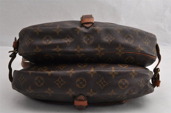 Authentic Louis Vuitton Monogram Saumur 30 Shoulder Cross Bag M42256 LV 5831I