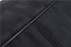 Authentic CHANEL New Travel Line Shoulder Tote Bag Nylon Leather Black 5832E