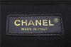 Authentic CHANEL New Travel Line Shoulder Tote Bag Nylon Leather Black 5832E