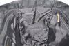 Authentic CHANEL New Travel Line Shoulder Tote Bag Nylon Leather Black 5832E