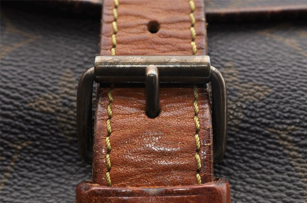 Authentic Louis Vuitton Monogram Saumur 35 Shoulder Cross Bag M42254 LV 5832I