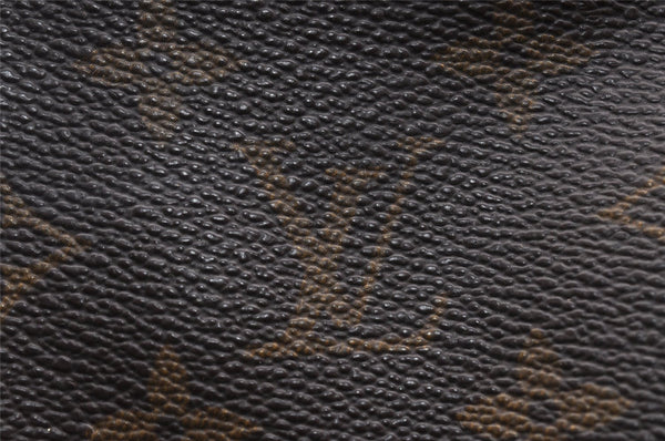 Authentic Louis Vuitton Monogram Saumur 35 Shoulder Cross Bag M42254 LV 5832I