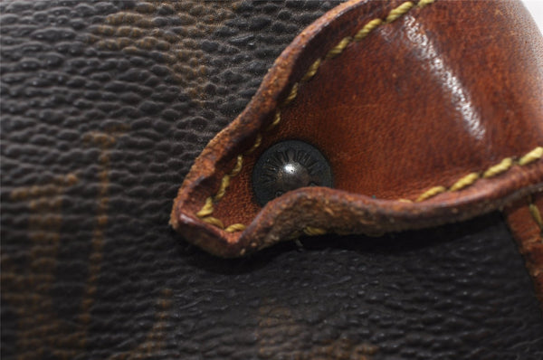 Authentic Louis Vuitton Monogram Saumur 35 Shoulder Cross Bag M42254 LV 5832I