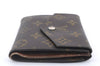 Auth Louis Vuitton Monogram Porte Monnaie Billets Trifold Wallet M61660 LV 5836D