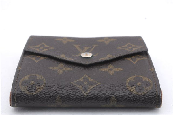 Auth Louis Vuitton Monogram Porte Monnaie Billets Trifold Wallet M61660 LV 5836D