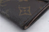 Auth Louis Vuitton Monogram Porte Monnaie Billets Trifold Wallet M61660 LV 5836D