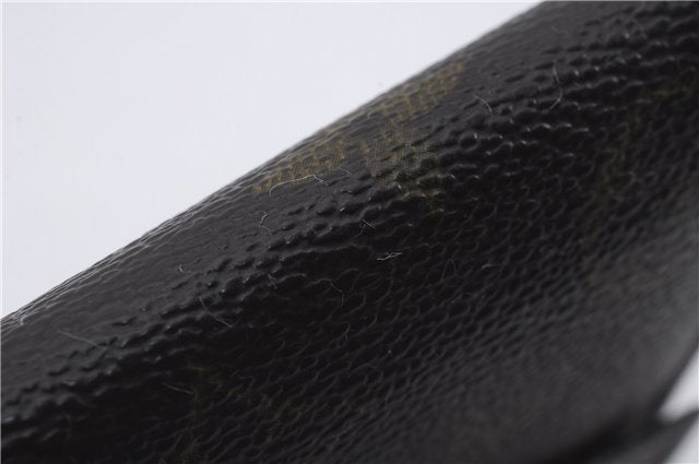 Auth Louis Vuitton Monogram Porte Monnaie Billets Trifold Wallet M61660 LV 5836D