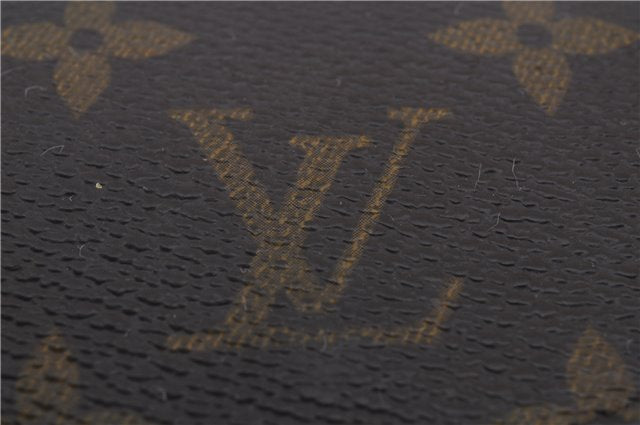 Auth Louis Vuitton Monogram Porte Monnaie Billets Trifold Wallet M61660 LV 5836D