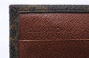 Auth Louis Vuitton Monogram Porte Monnaie Billets Trifold Wallet M61660 LV 5836D