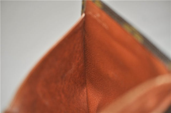 Auth Louis Vuitton Monogram Porte Monnaie Billets Trifold Wallet M61660 LV 5836D