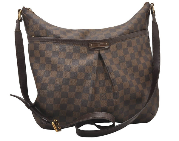 Authentic Louis Vuitton Damier Bloomsbury GM Shoulder Cross Bag N42250 LV 5838I
