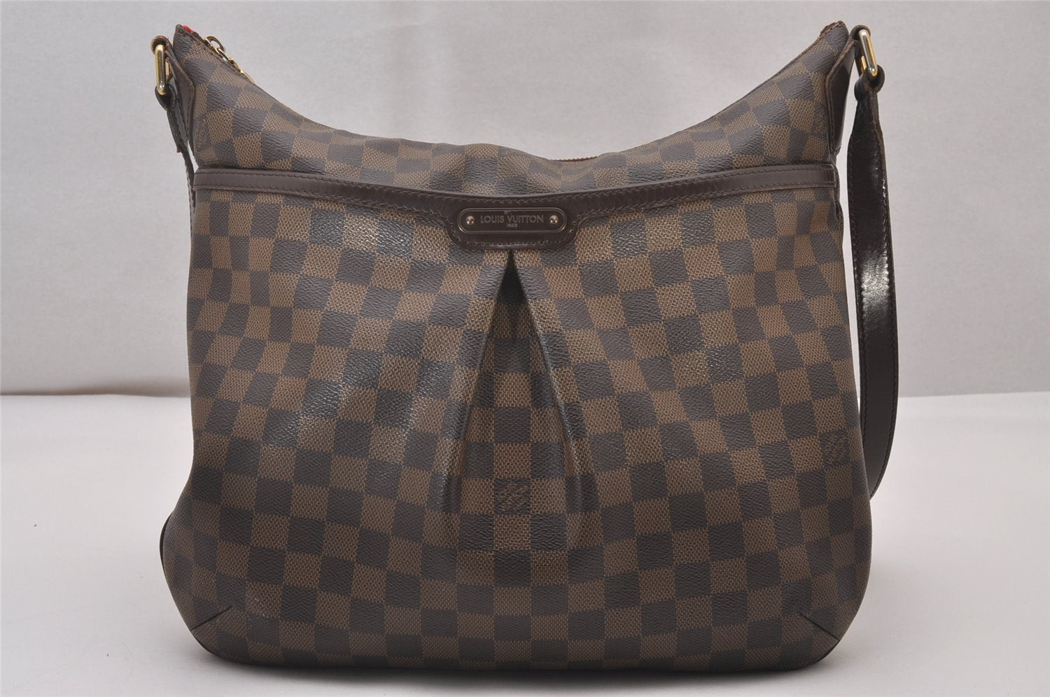 Authentic Louis Vuitton Damier Bloomsbury GM Shoulder Cross Bag N42250 LV 5838I