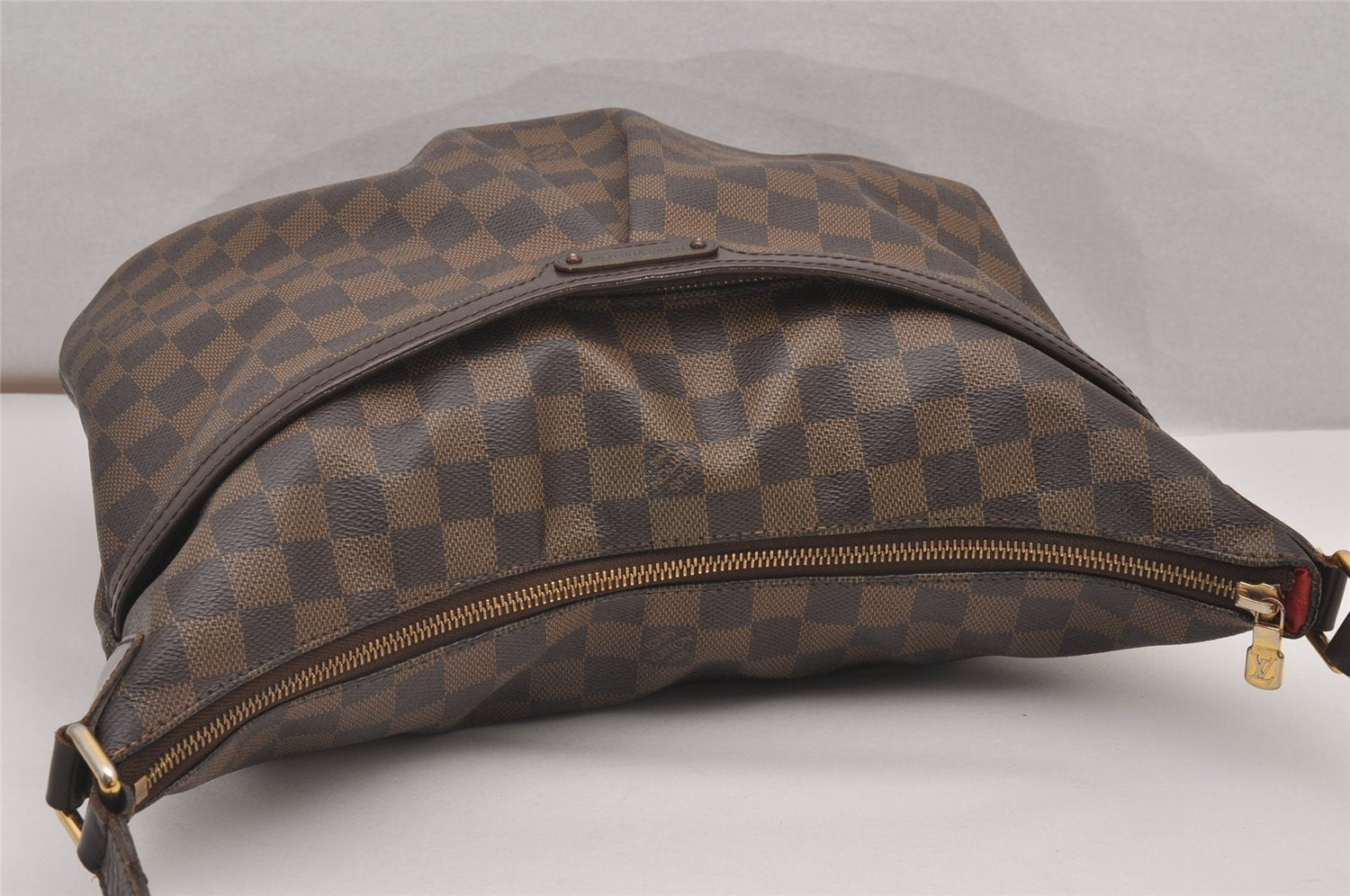 Authentic Louis Vuitton Damier Bloomsbury GM Shoulder Cross Bag N42250 LV 5838I