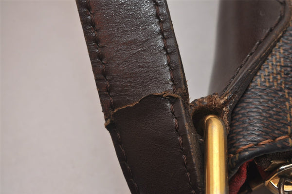 Authentic Louis Vuitton Damier Bloomsbury GM Shoulder Cross Bag N42250 LV 5838I