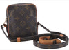 Auth Louis Vuitton Monogram Mini Poche Danube Shoulder Bag M45268 LV Junk 5840E