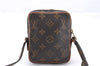 Auth Louis Vuitton Monogram Mini Poche Danube Shoulder Bag M45268 LV Junk 5840E