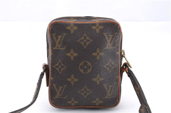 Auth Louis Vuitton Monogram Mini Poche Danube Shoulder Bag M45268 LV Junk 5840E