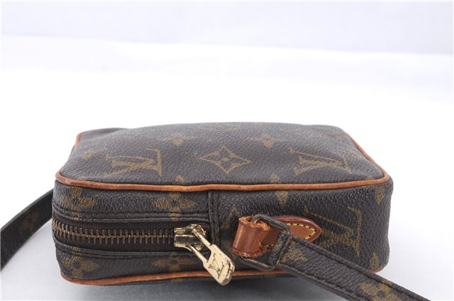 Auth Louis Vuitton Monogram Mini Poche Danube Shoulder Bag M45268 LV Junk 5840E