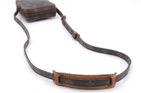 Auth Louis Vuitton Monogram Mini Poche Danube Shoulder Bag M45268 LV Junk 5840E