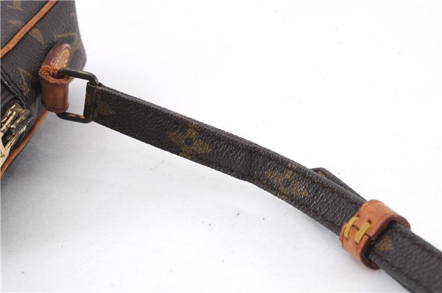 Auth Louis Vuitton Monogram Mini Poche Danube Shoulder Bag M45268 LV Junk 5840E