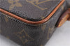Auth Louis Vuitton Monogram Mini Poche Danube Shoulder Bag M45268 LV Junk 5840E