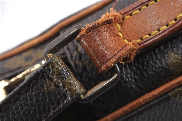 Auth Louis Vuitton Monogram Mini Poche Danube Shoulder Bag M45268 LV Junk 5840E