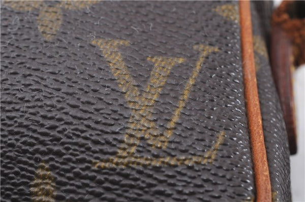 Auth Louis Vuitton Monogram Mini Poche Danube Shoulder Bag M45268 LV Junk 5840E