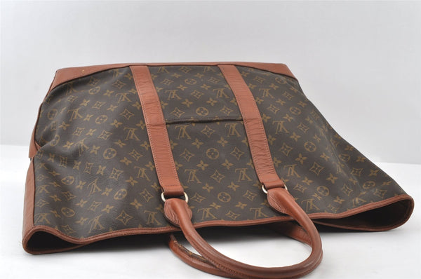 Auth Louis Vuitton Monogram Sac Weekend GM Vintage Tote Hand Bag M42420 LV 5840I