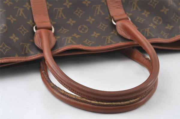 Auth Louis Vuitton Monogram Sac Weekend GM Vintage Tote Hand Bag M42420 LV 5840I