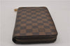 Authentic Louis Vuitton Damier Zippy Organizer Long Wallet Purse N60003 LV 5841F