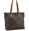 Authentic Louis Vuitton Monogram Cabas Mezzo Shoulder Tote Bag M51151 LV 5841I