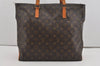 Authentic Louis Vuitton Monogram Cabas Mezzo Shoulder Tote Bag M51151 LV 5841I