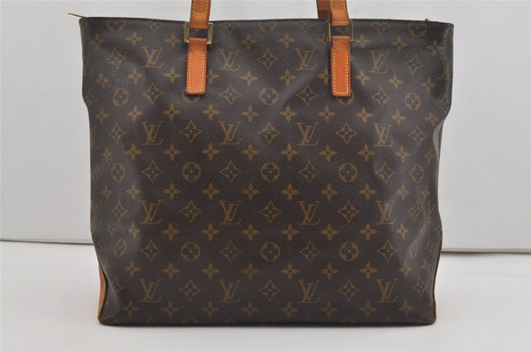 Authentic Louis Vuitton Monogram Cabas Mezzo Shoulder Tote Bag M51151 LV 5841I