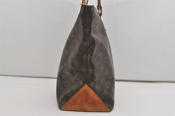 Authentic Louis Vuitton Monogram Cabas Mezzo Shoulder Tote Bag M51151 LV 5841I