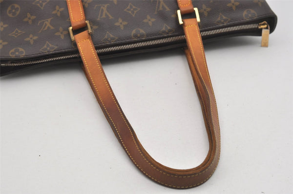 Authentic Louis Vuitton Monogram Cabas Mezzo Shoulder Tote Bag M51151 LV 5841I