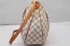 Authentic Louis Vuitton Damier Azur Siracusa MM N41112 Shoulder Cross Bag 5842I