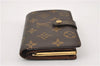 Auth Louis Vuitton Monogram Porte Monnaie Billets Viennois M61663 Wallet 5843F