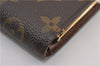 Auth Louis Vuitton Monogram Porte Monnaie Billets Viennois M61663 Wallet 5843F