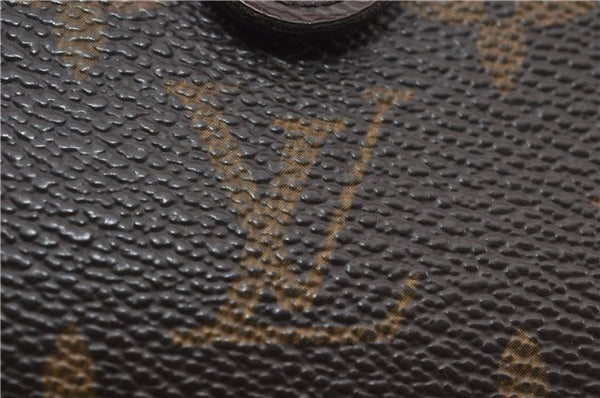 Auth Louis Vuitton Monogram Porte Monnaie Billets Viennois M61663 Wallet 5843F