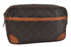 Authentic Louis Vuitton Monogram Compiegne 28 Clutch Hand Bag M51845 Junk 5846I