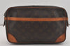 Authentic Louis Vuitton Monogram Compiegne 28 Clutch Hand Bag M51845 Junk 5846I