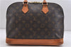 Authentic LOUIS VUITTON Monogram Alma Hand Bag M51130 LV 5848C