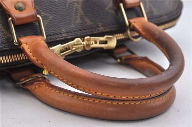 Authentic LOUIS VUITTON Monogram Alma Hand Bag M51130 LV 5848C