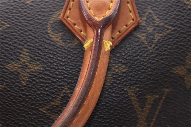 Authentic LOUIS VUITTON Monogram Alma Hand Bag M51130 LV 5848C