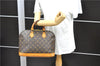 Authentic LOUIS VUITTON Monogram Alma Hand Bag M51130 LV 5848C