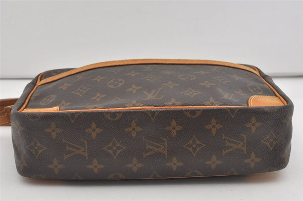 Authentic Louis Vuitton Monogram Trocadero 30 Shoulder Cross Bag M51272 LV 5848I